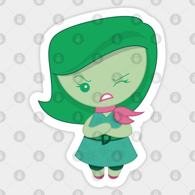 Ms Disgust Sticker by gravelskies